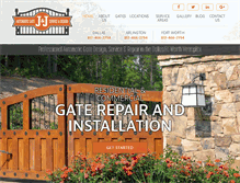 Tablet Screenshot of jjgates.com